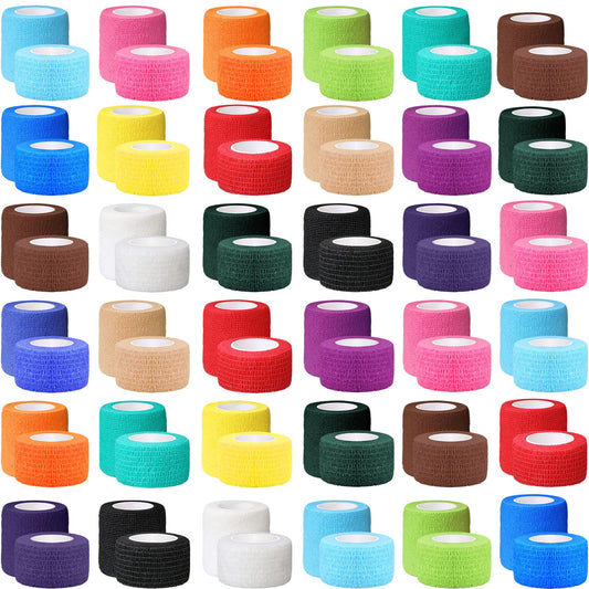Treela self adherent wrap 1 inch by 5 yard roll for secure, adjustable support.