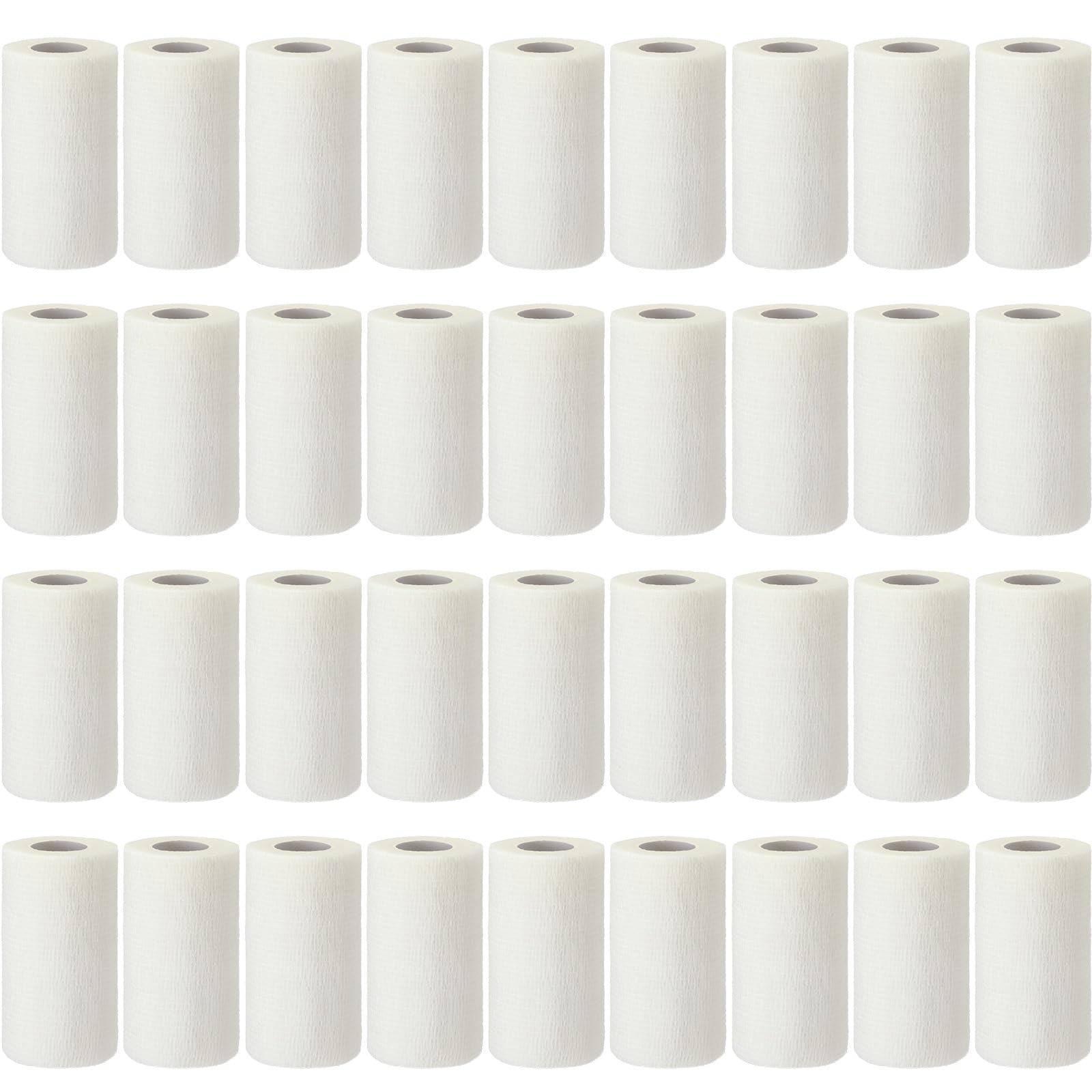 Treela self-adhesive bandage 4in x 5yd white wrap for secure support