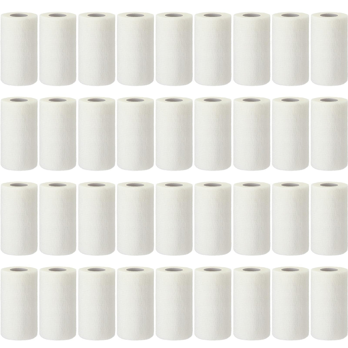 Treela self-adhesive bandage 4in x 5yd white wrap for secure support
