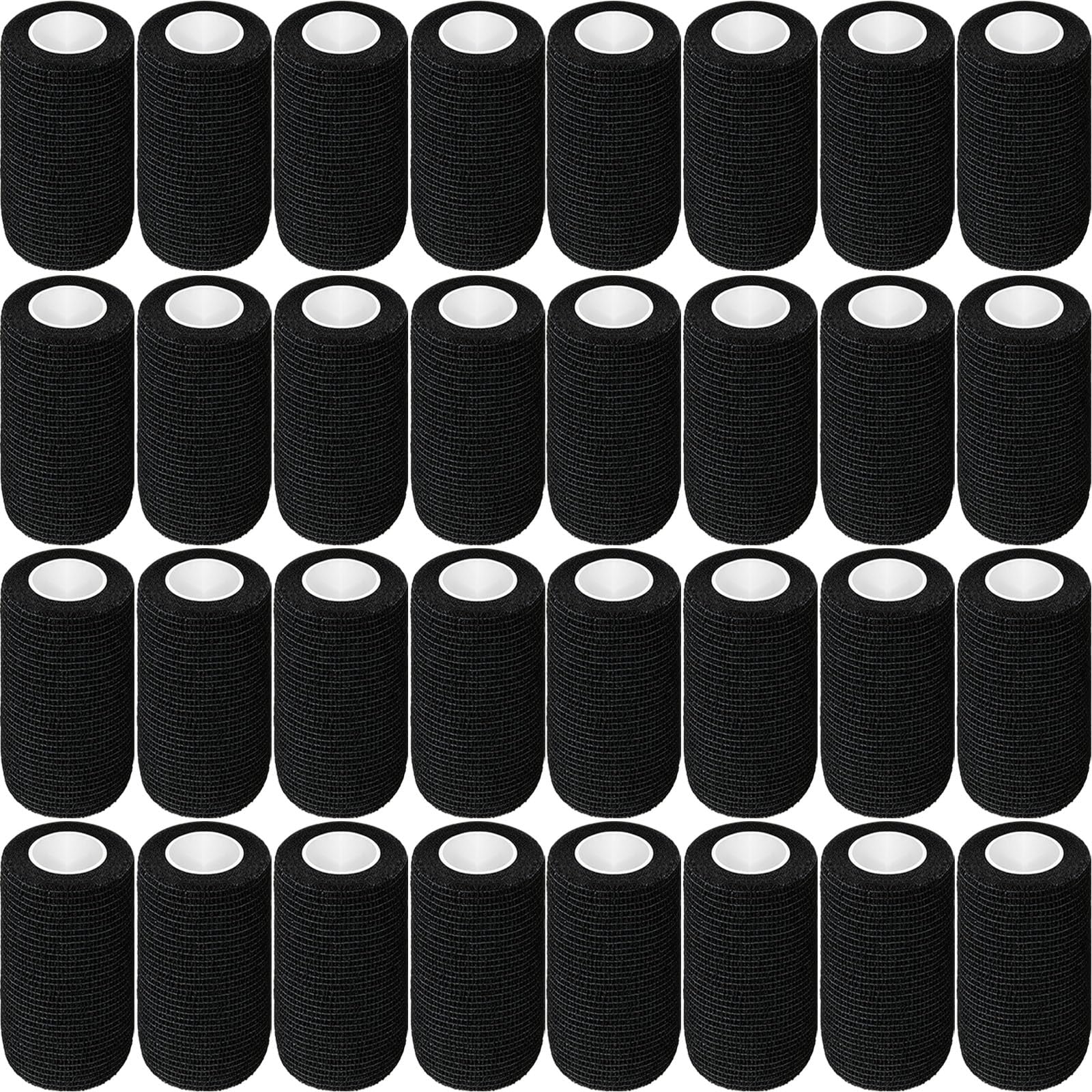 Treela self-adhesive wrap bandage in black for secure, comfortable support