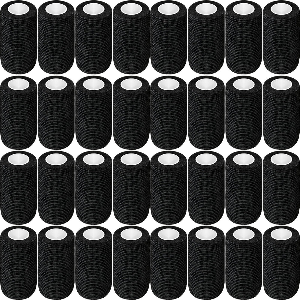 Treela self-adhesive wrap bandage in black for secure, comfortable support