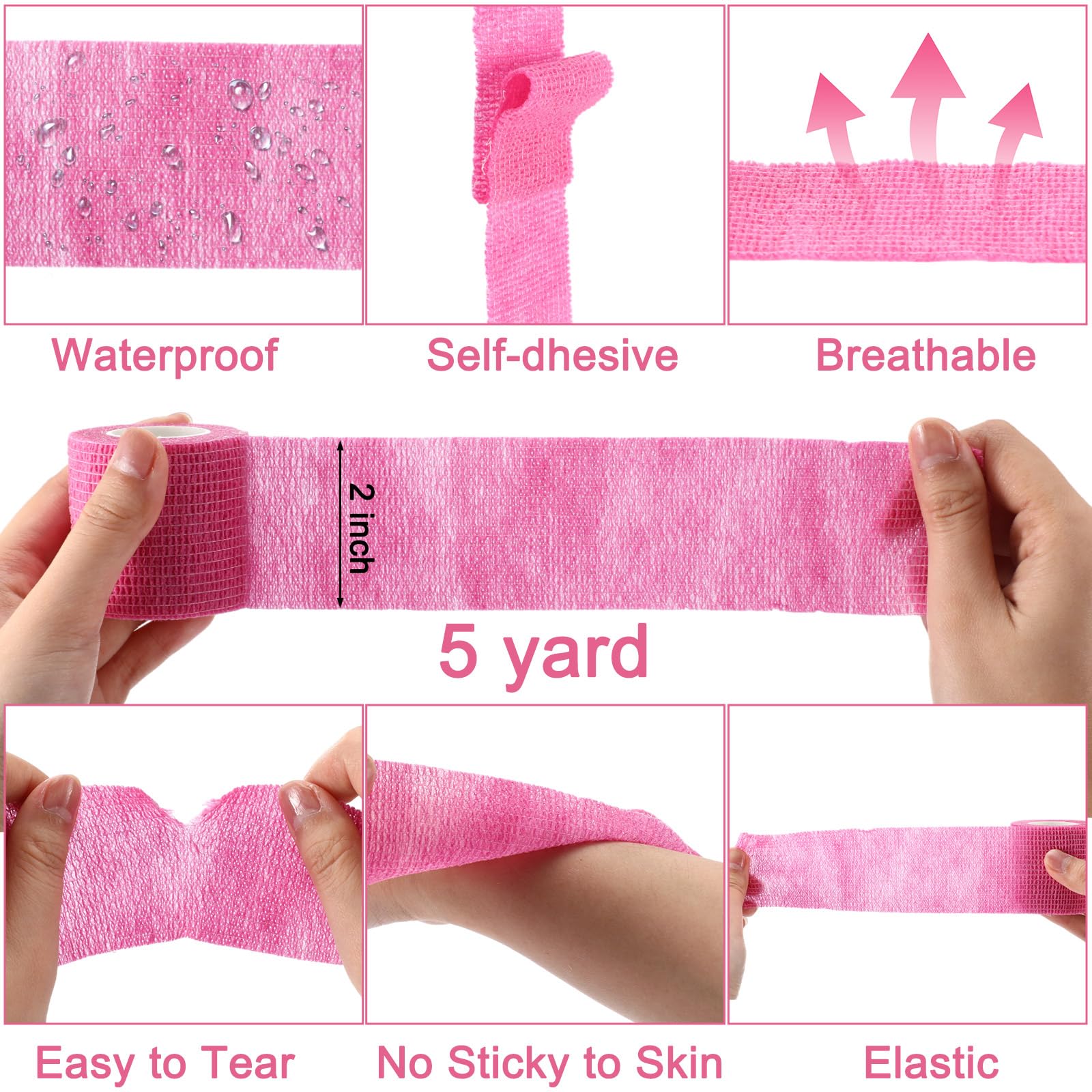 Treela breathable self-adhesive wrap keeps skin comfortable during wrapping