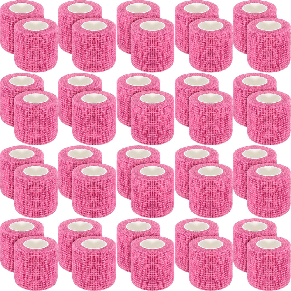 Treela pink 2in wrap bandage provides secure wrist support during activity