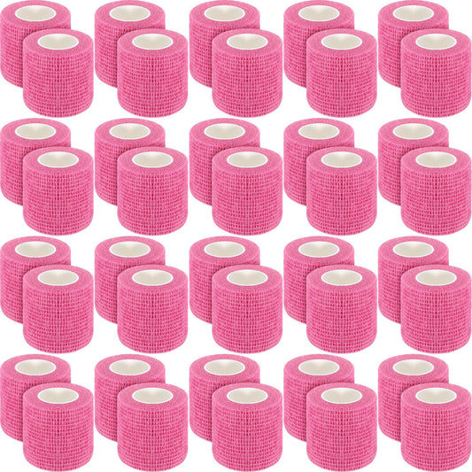 Treela pink 2in wrap bandage provides secure wrist support during activity