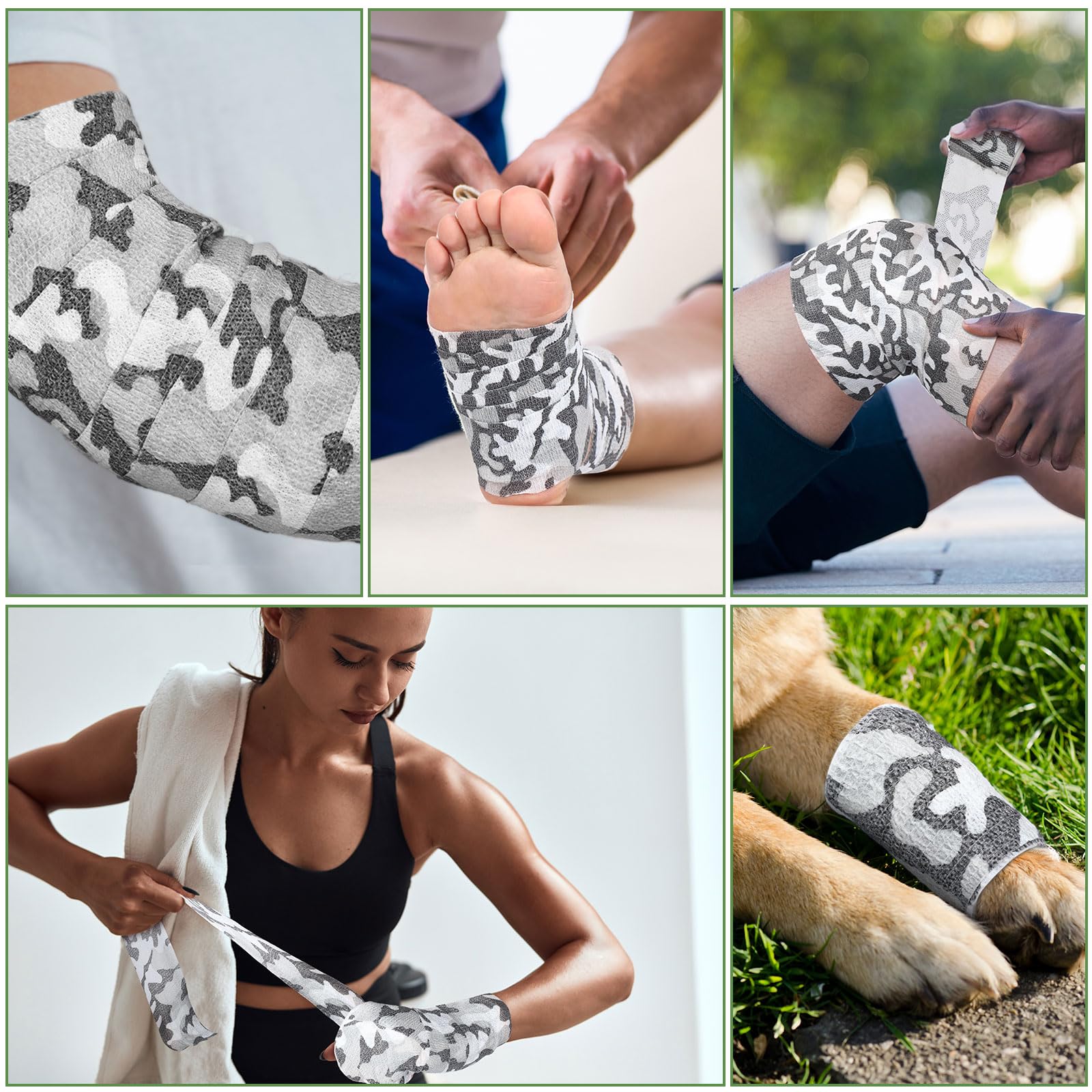 Treela wrist and ankle bandage offers flexible, lightweight support.