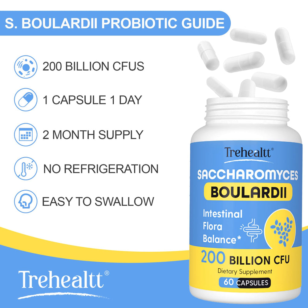 Trehealtt free-from icons signaling GMO-free vegan formula