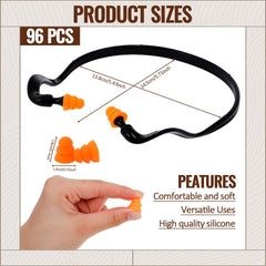 TrelaCo ear plugs soft-fit close-up for all-day comfort.