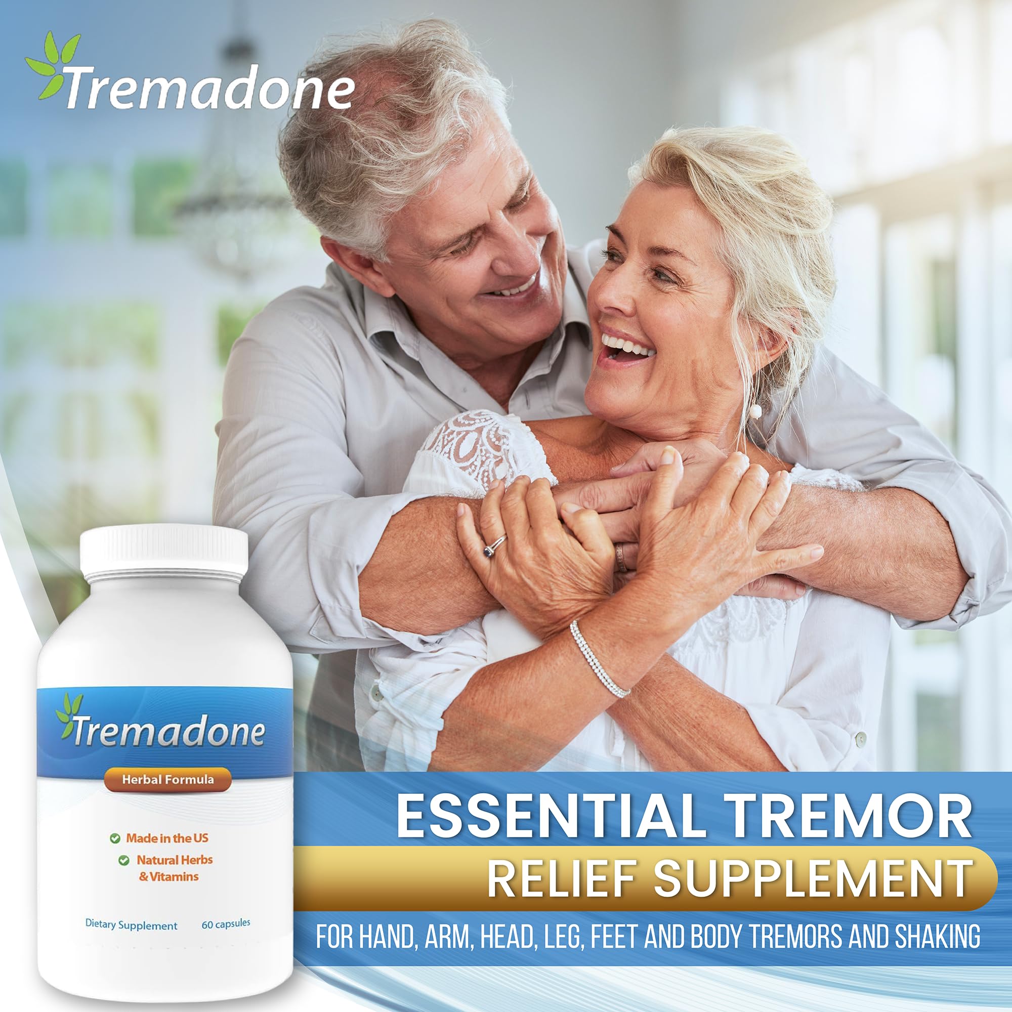 Tremadone label detail focusing on ingredients and purity.