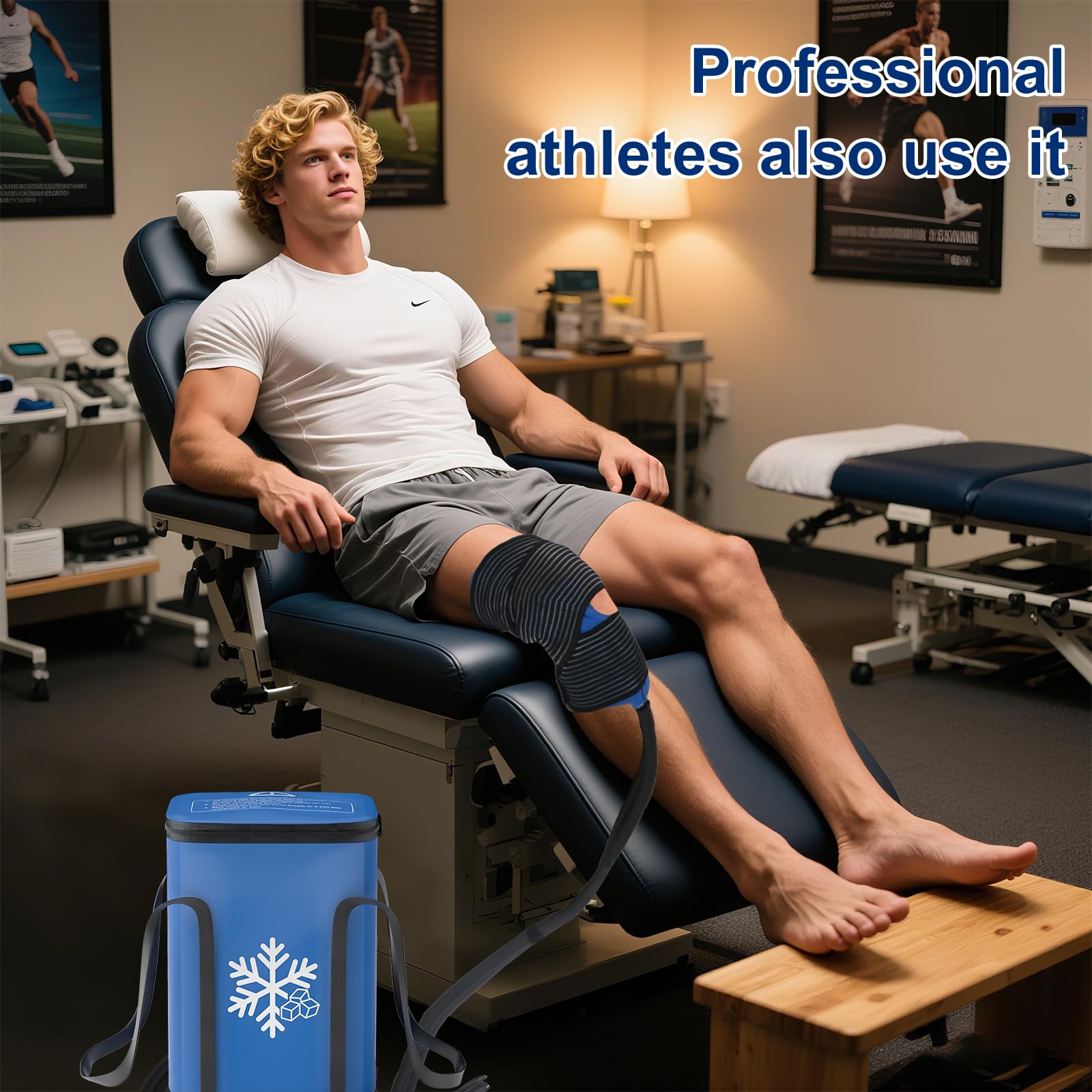 Trewf multi-joint ice pads fit knees and other joints