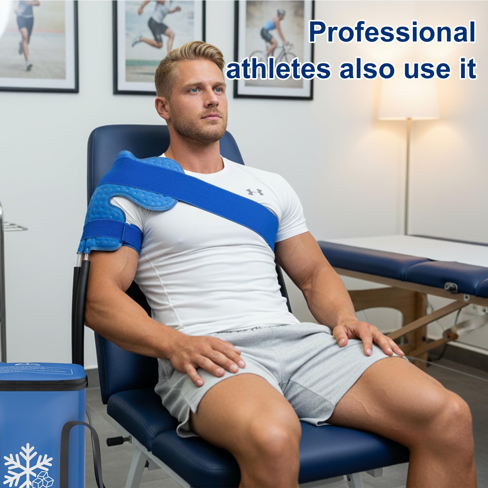 Trewf three flow speeds tailor cooling levels for comfort.
