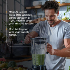 TRIBE ORGANICS Moringa Powder green chemistry and sustainability
