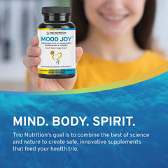 TRIO NUTRITION Turmeric in Mood Joy offers antioxidant synergy.