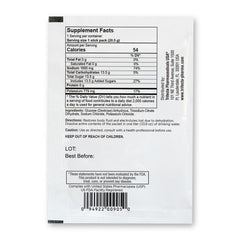 Low-calorie electrolyte powder with fewer calories than traditional drinks.