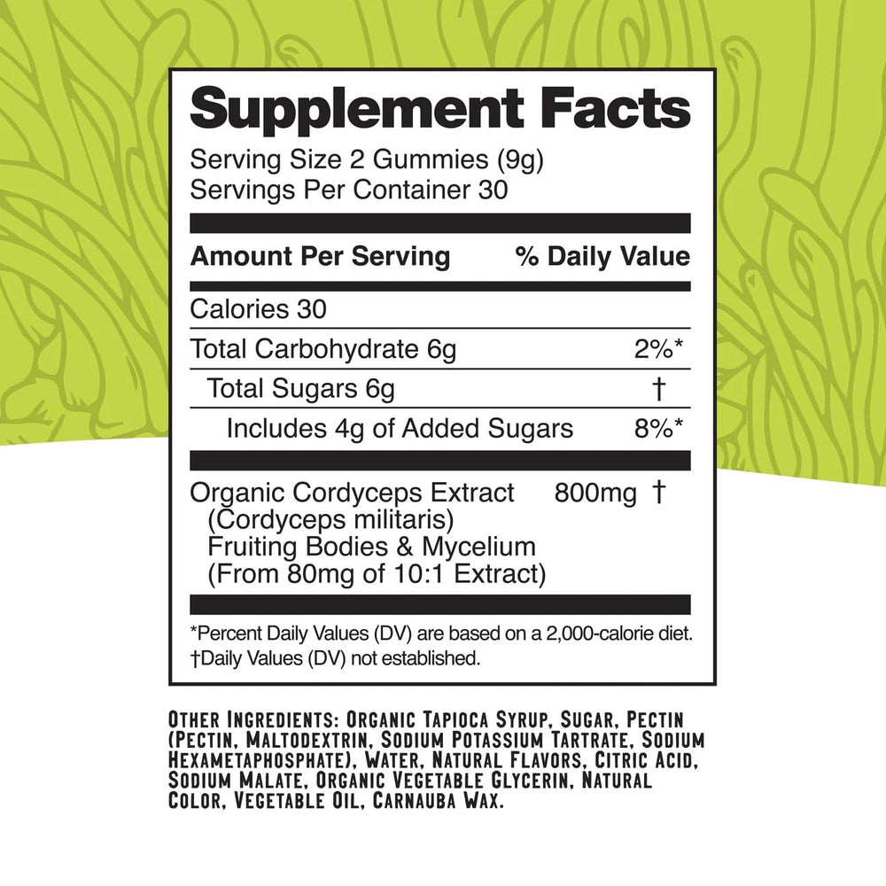 Troomy Boost Cordyceps gummies jar stack, grab-and-go energy for busy days