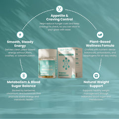 Plant-based formula visual highlighting natural ingredients for daily wellness.