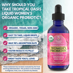 Tropical Oasis 15-strain blend visual for women