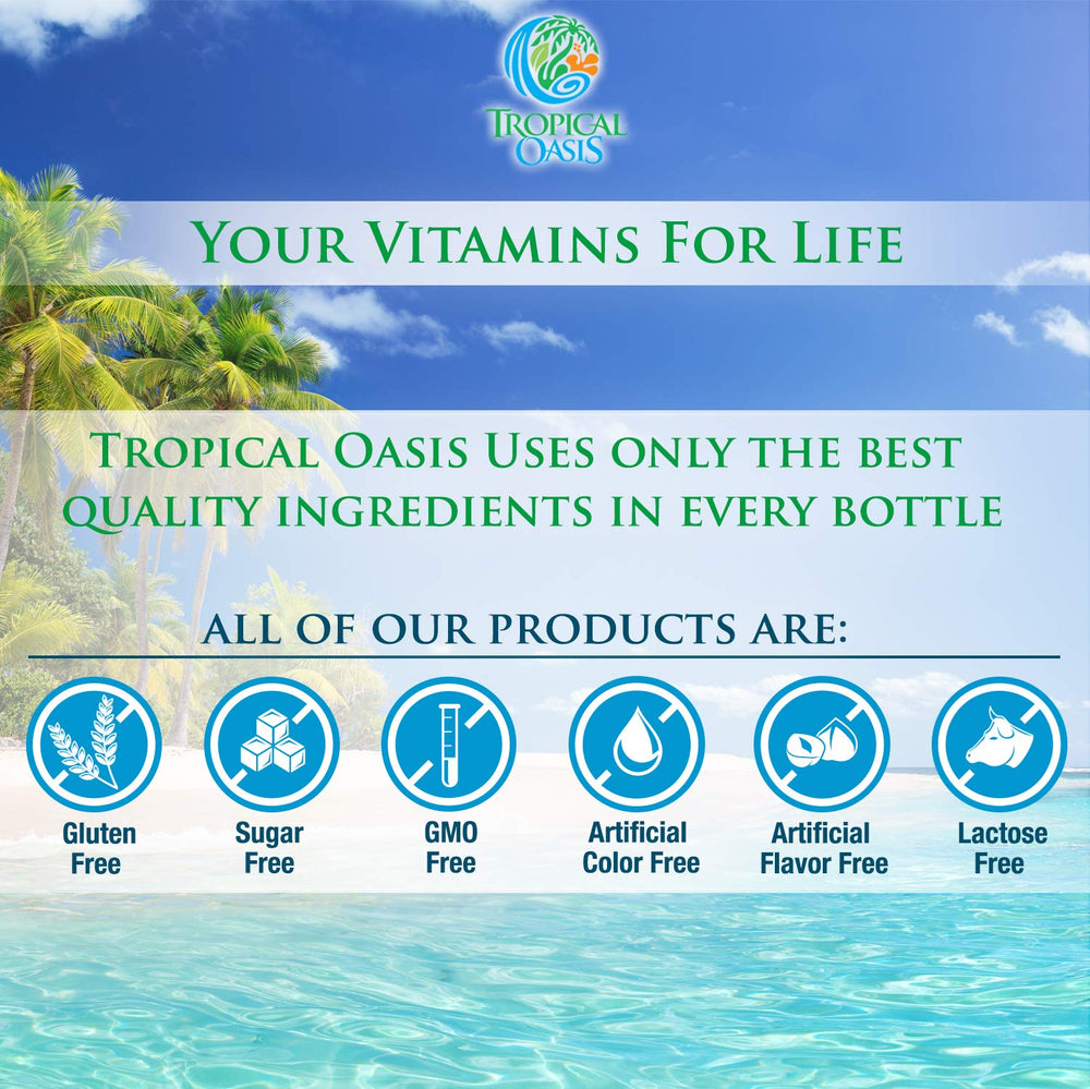 Lifestyle shot of Tropical Oasis bottle in a daily-use setting