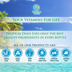 Tropical Oasis Liquid Chondroitin Sulfate supports cartilage health