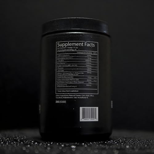 Troponin WTF Pre-Workout label close-up highlights Snake Bite flavor and focus.