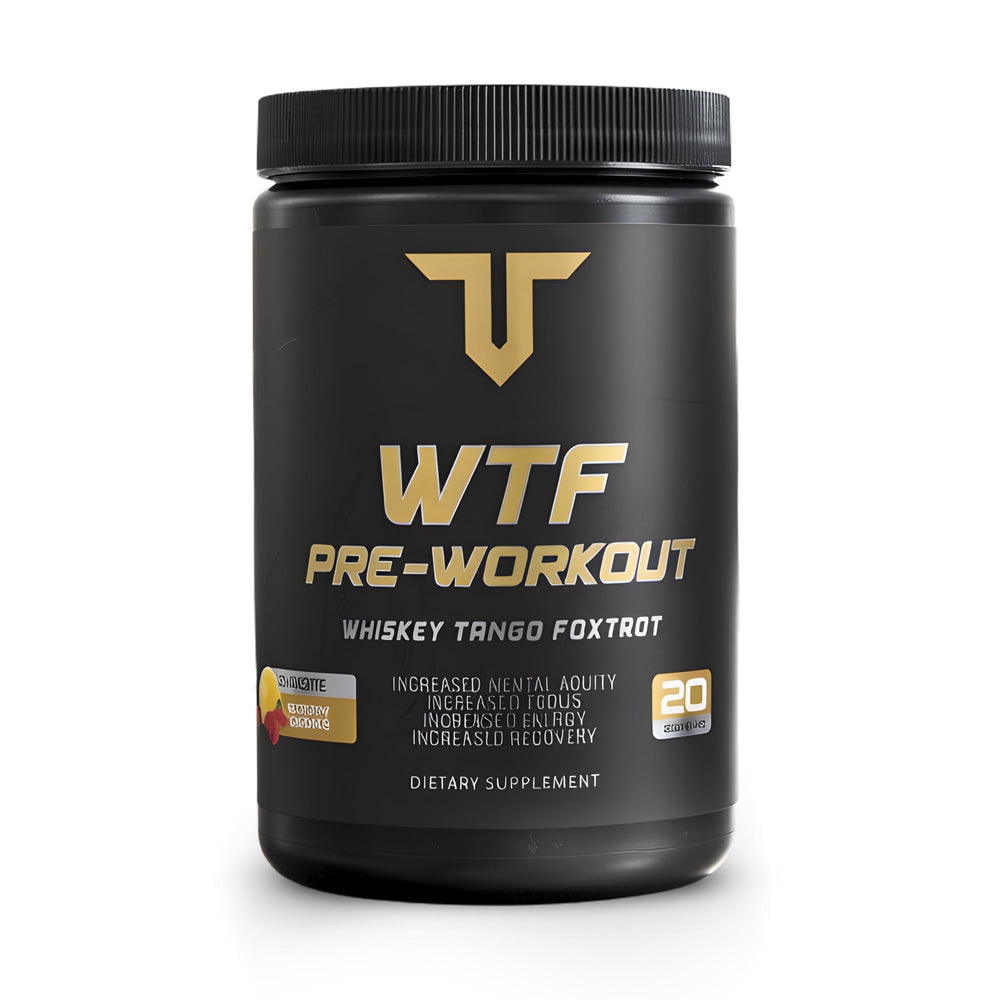 Troponin WTF Pre-Workout Snake Bite pour boosts energy before training.