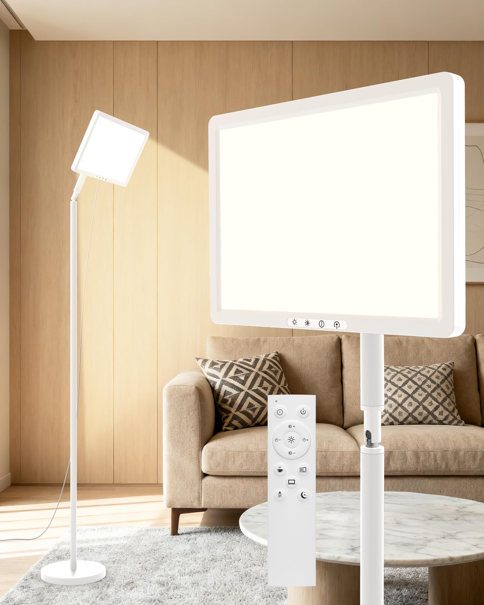 TroupePal light therapy lamp delivers 12,000 lux for mood support and daylight feel.