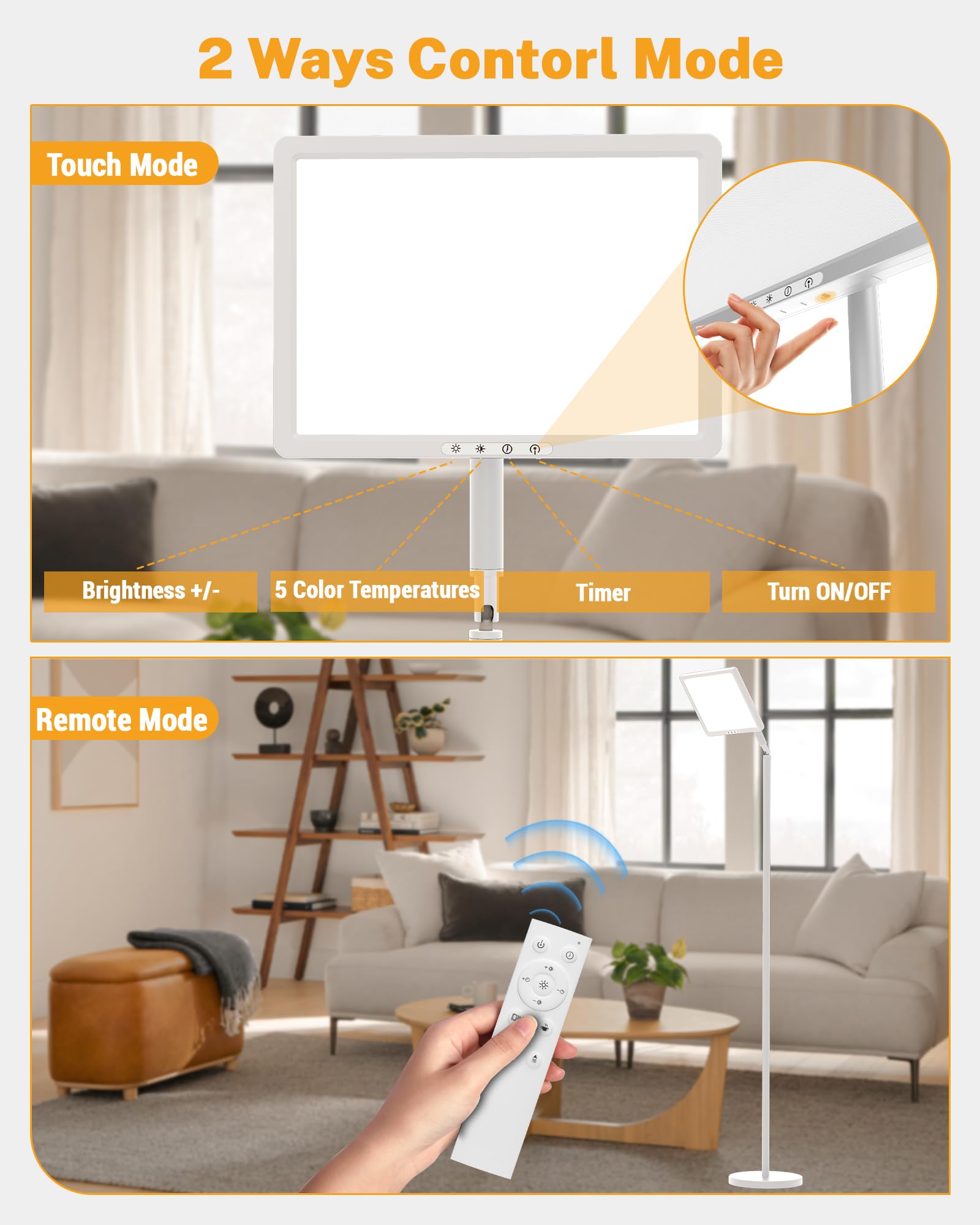 TroupePal UV-free full-spectrum lamp brightens spaces for mornings at home or office.