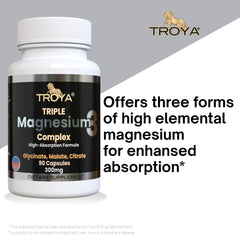 Third-party testing seal on Troya magnesium bottle.