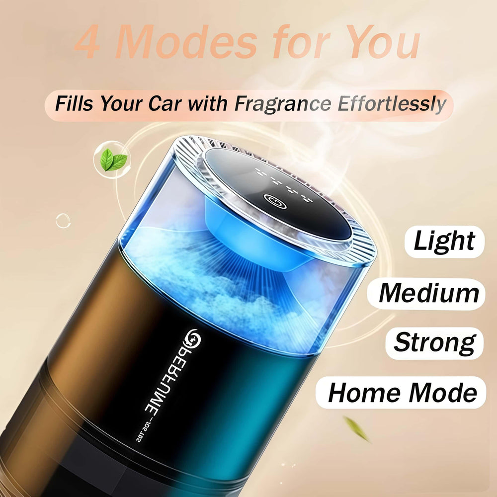 TRROCC auto-sensor activation diffuser inside car for hands-free use