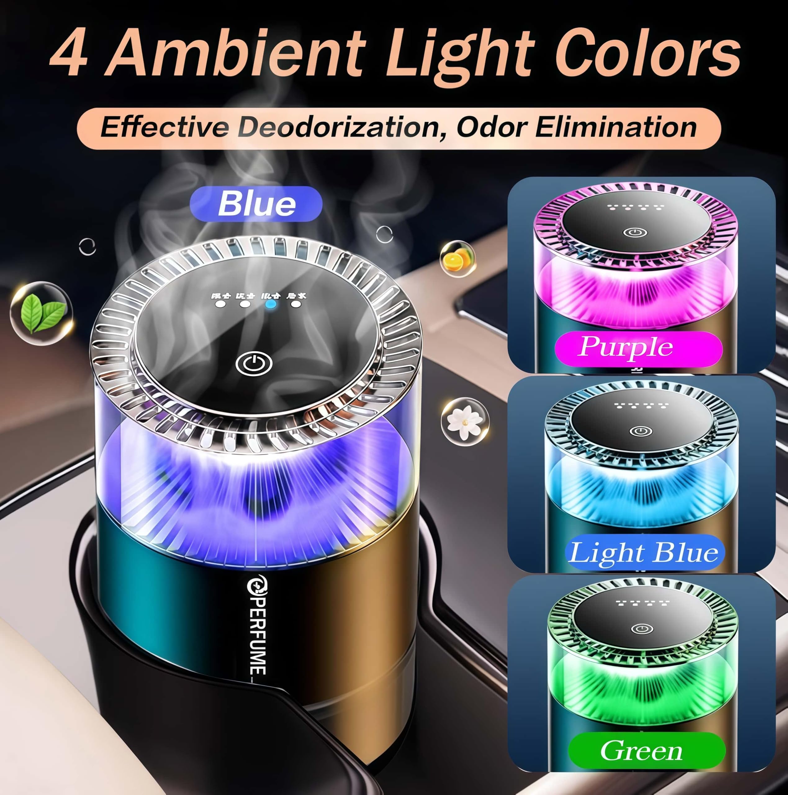 TRROCC diffuser with four scent modes for flexible scent control