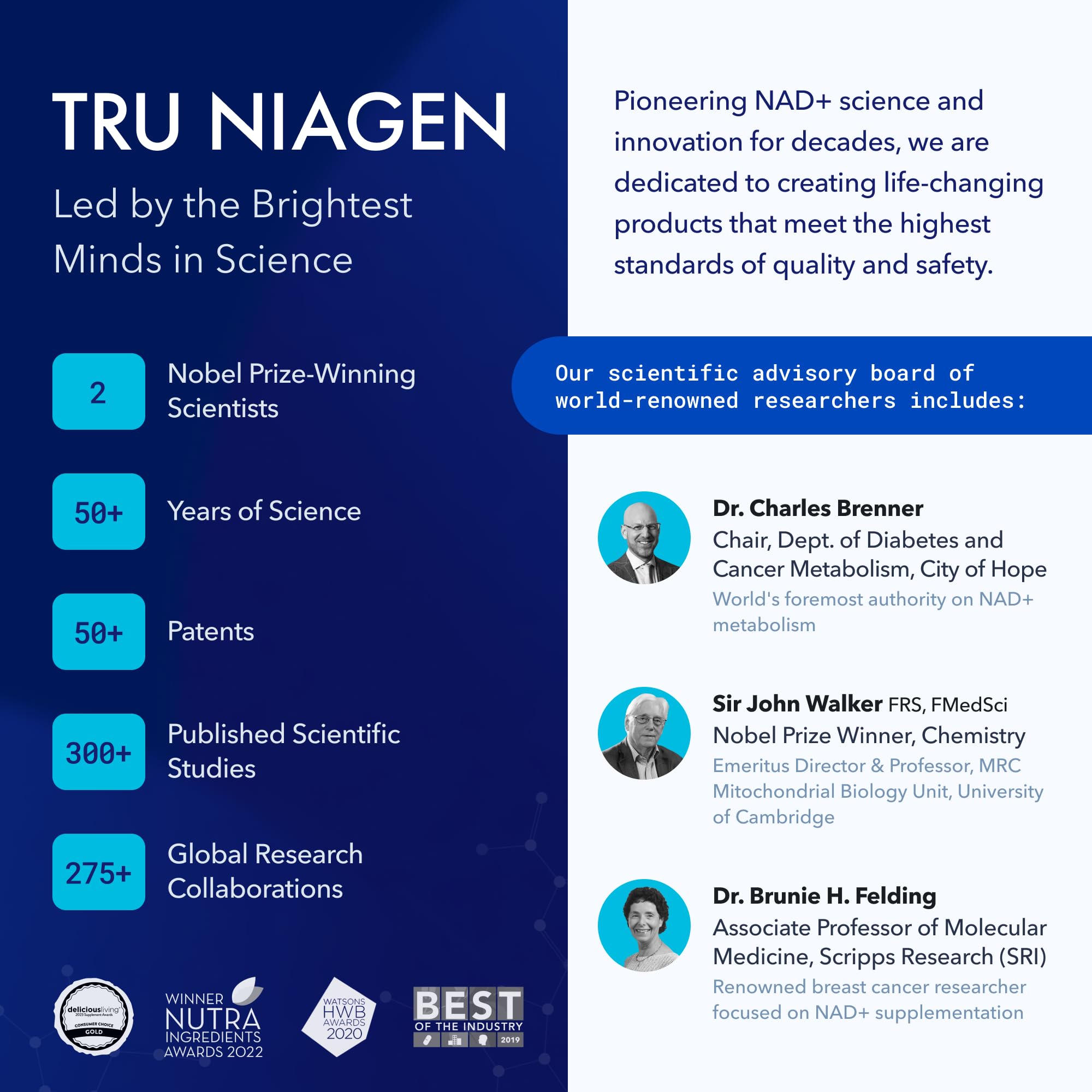 TRU NIAGEN prebiotic fiber powder close-up emphasizes gut health support.