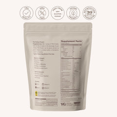 TRU Supplements protein ingredients panel highlights brown rice and pea blend