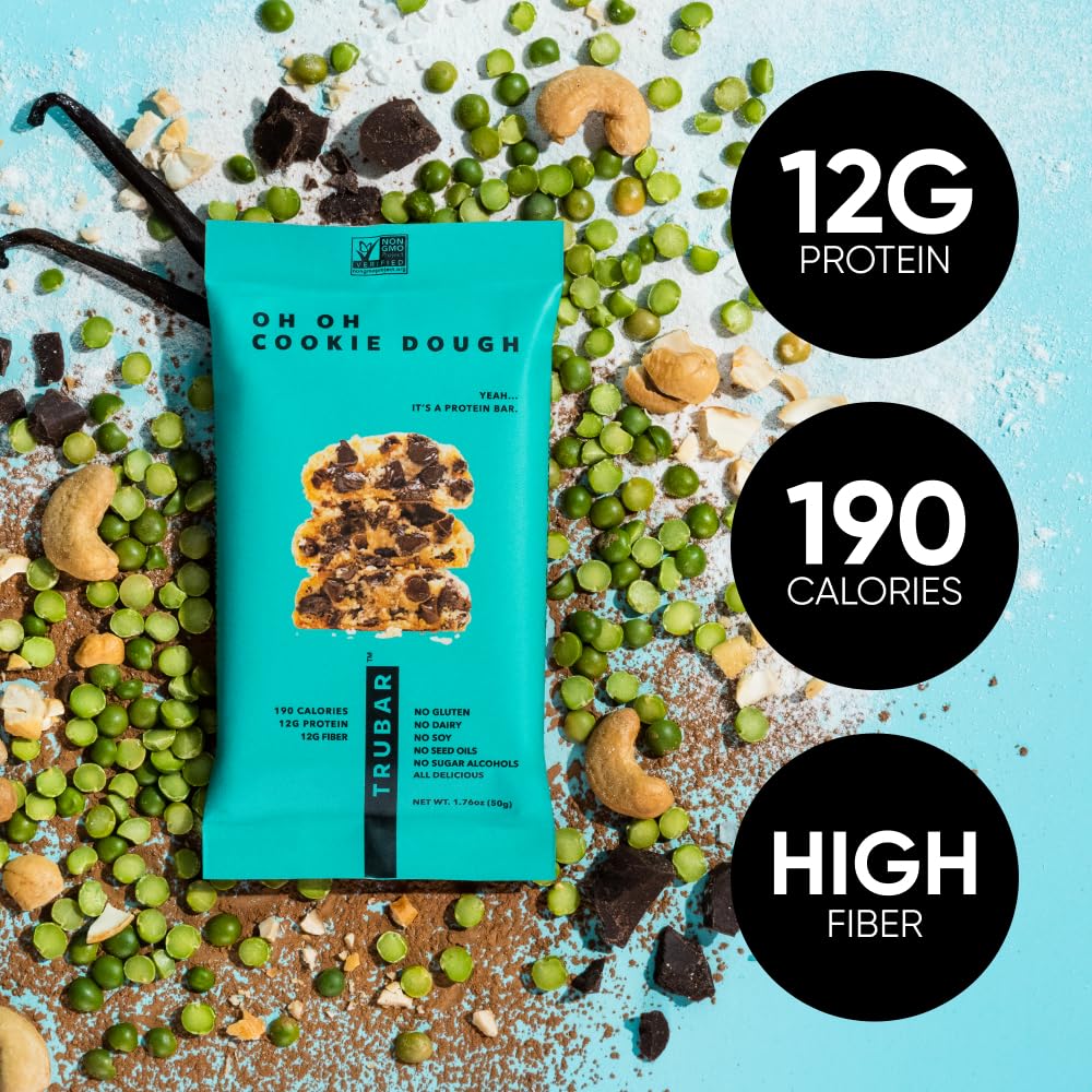 TRUBAR bars on desk – satisfying afternoon craving sensibly.