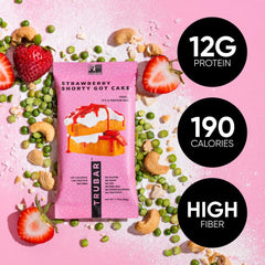 TRUBAR Feelin' Fruity PB&J bar packaging, ready-to-eat on the go.