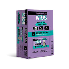 TRUBAR Kids lunchbox scene showing gluten-free school snack