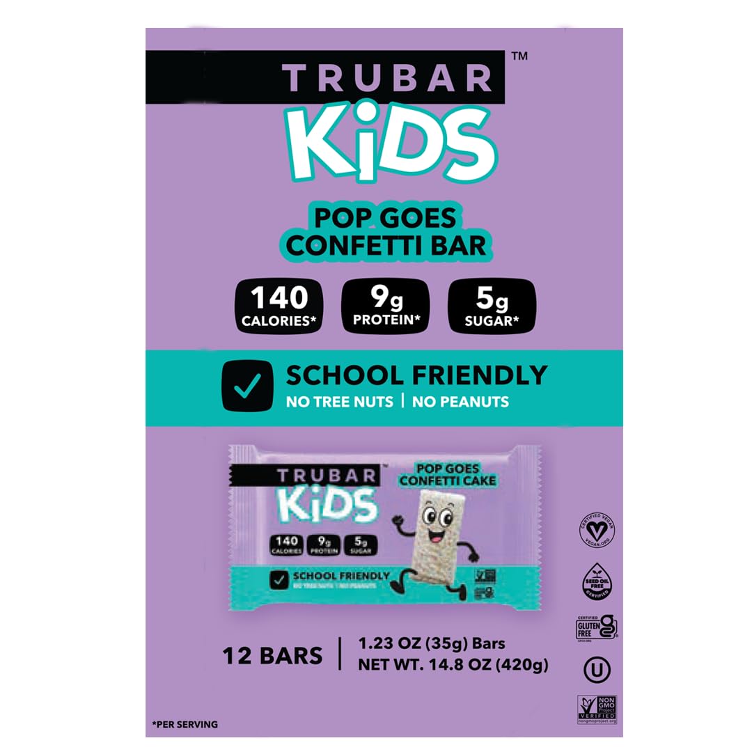 TRUBAR Kids on-the-go bar ready for travel and activities