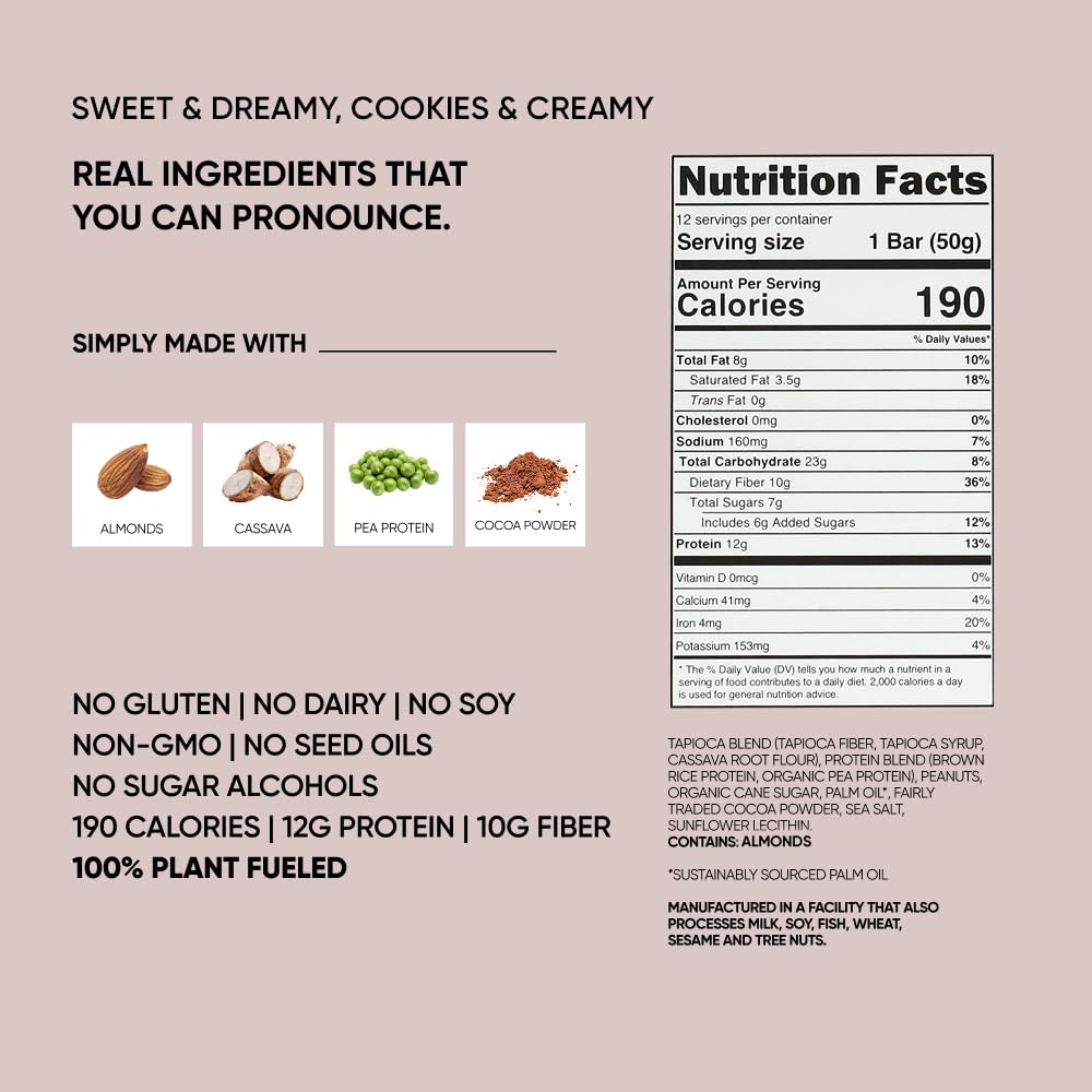 TRUBAR Smother Fudger Peanut Butter bar close-up with chocolate coating and nutty richness.