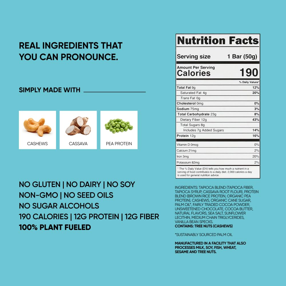 TRUBAR Smother Fudger Peanut Butter close-up – gluten-free, dairy-free protein treat.