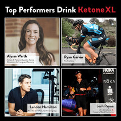 TruBrain Ketone XL shot package emphasizing vegan sugar free