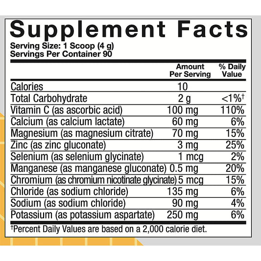 True Athlete Balanced Hydration Powder dissolving in water for quick mix