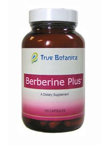 True Botanica Berberine Plus capsules, showing natural barberry components for daily wellness