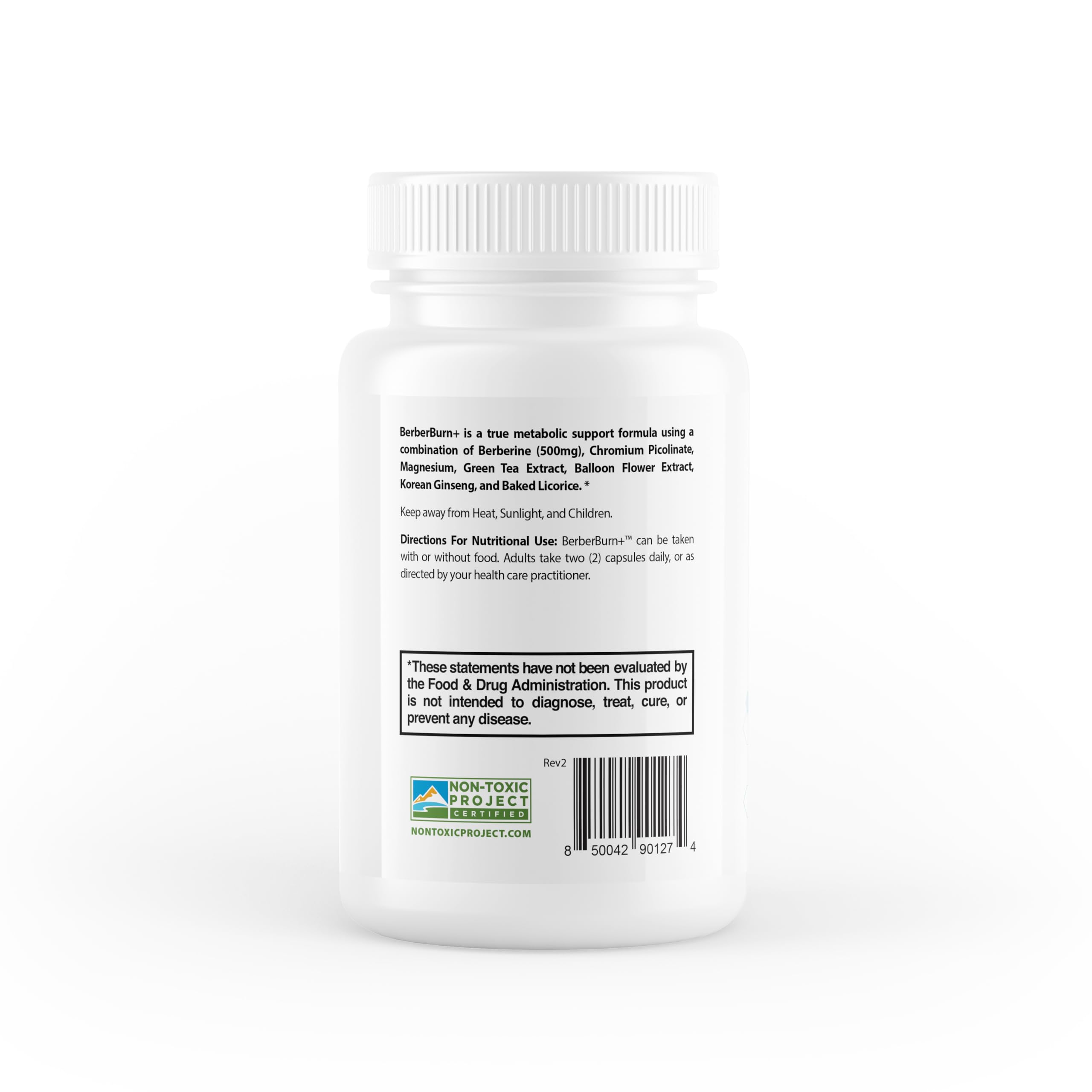 BerberBurn+ box packaging emphasizes daily wellness support.