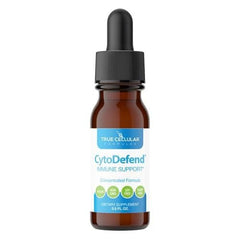 True Cellular Formulas CytoDefend bottle-front for portable immune support on the go