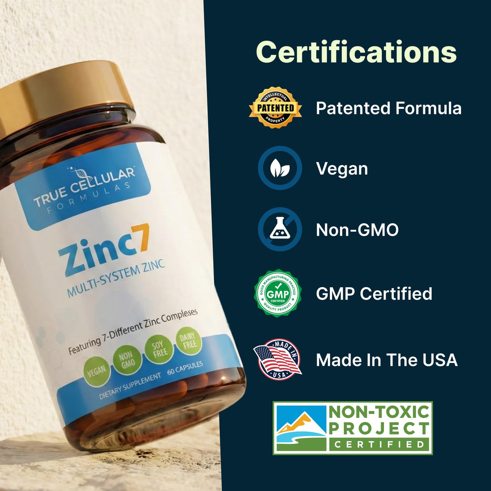 Zinc7 zinc picolinate visual highlights liver health potential