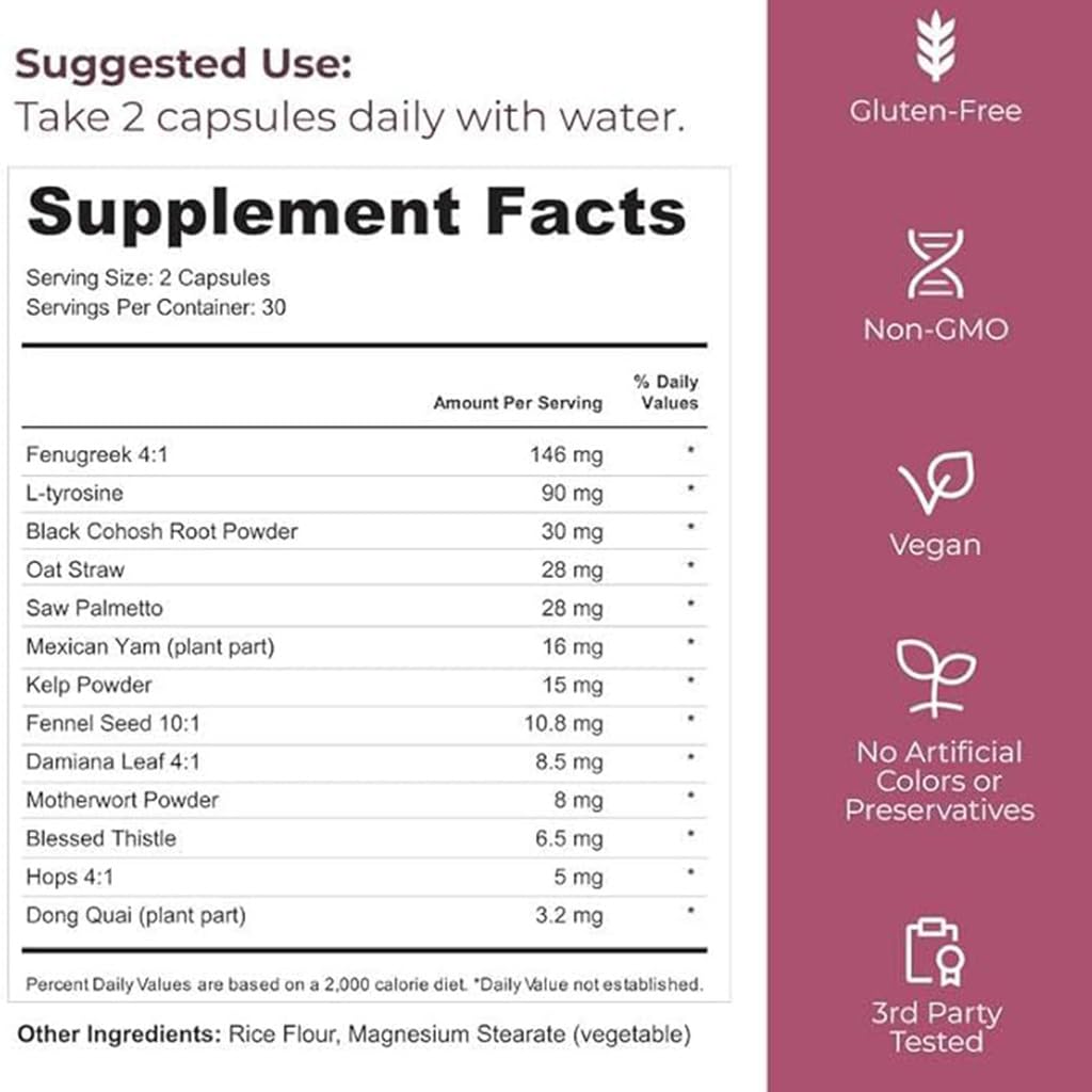 TRUE FEM 13-in-1 daily-use pour demonstrating ease of regimen