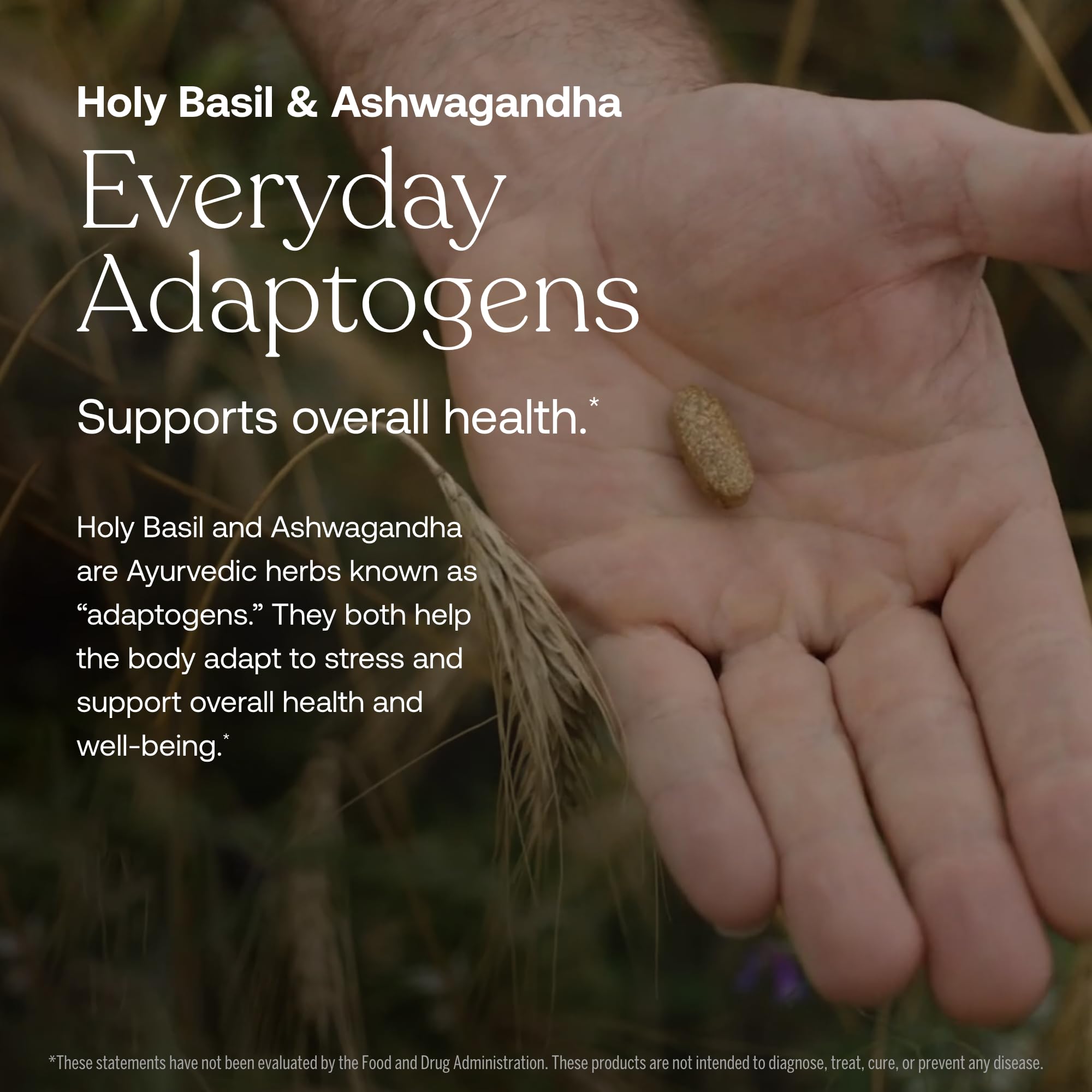 Pill and dosage shown for simple daily supplementation routine