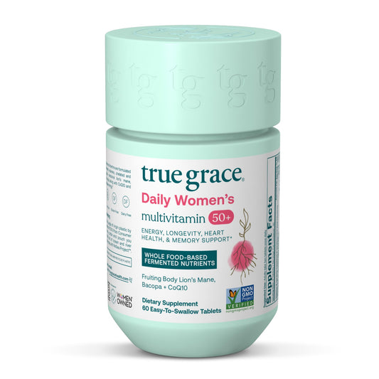 True Grace Daily Women’s Multivitamin bottle with 60 tablets for daily immune and energy support