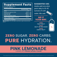 ElectroMag powder dissolving in water to support quick electrolyte replenishment.