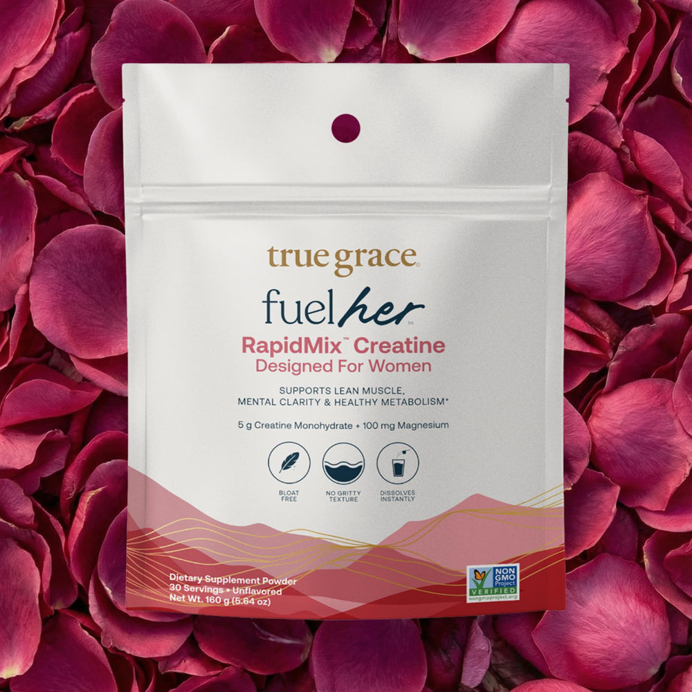 True Grace FuelHer RapidMix includes 100 mg magnesium for daily wellness