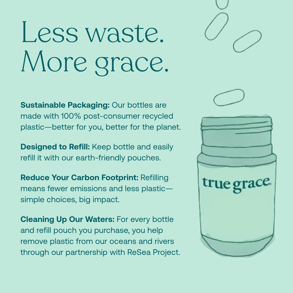 True Grace label detail, Alkemist Assured testing emblem visible.
