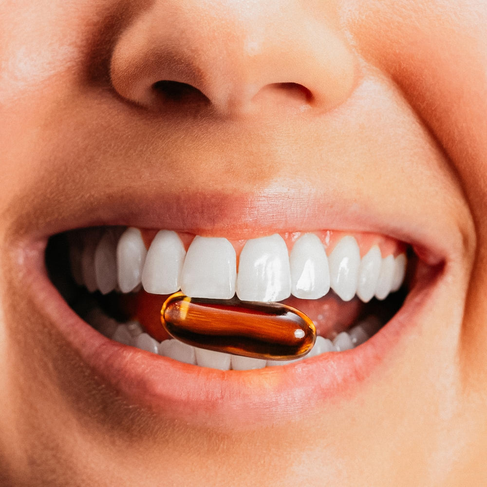 True Grace Omega-3 triglyceride form icon indicating better absorption potential.